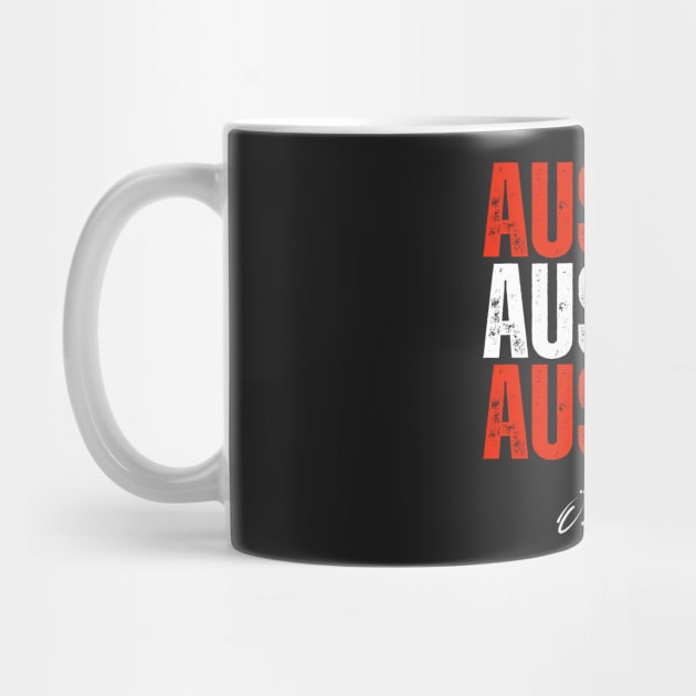 Austria flag, austrian flag by eka123